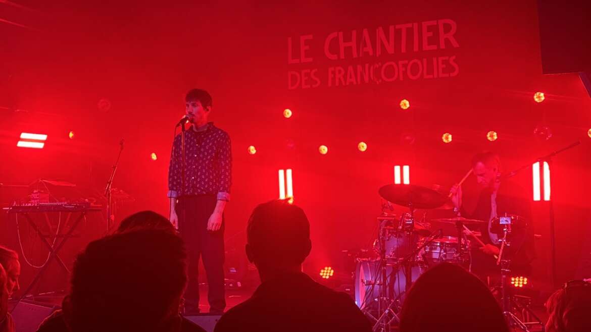 Abel Cheret au chantier des Francos