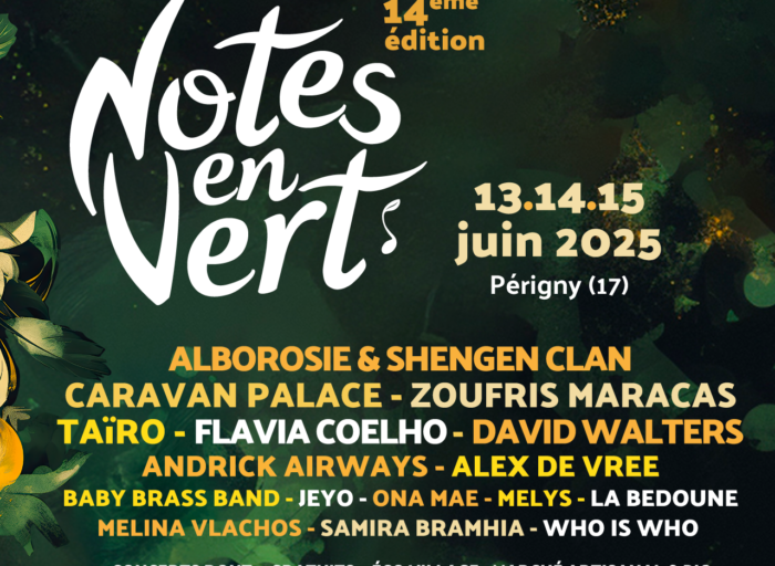 Notes en vert 2025