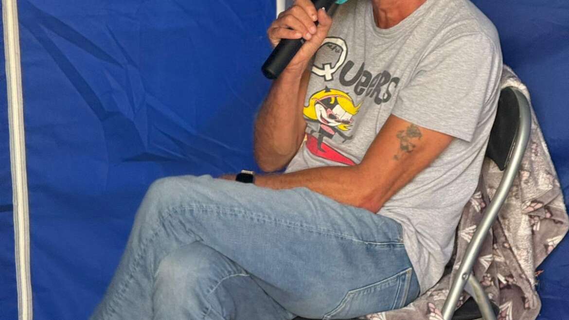 Didier Wampas à L'horizon fait le mur