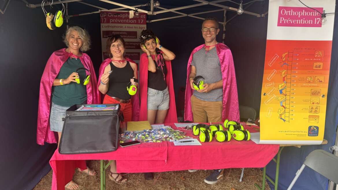 Orthophonie et Prévention 17 à L'Horizon fair le mur