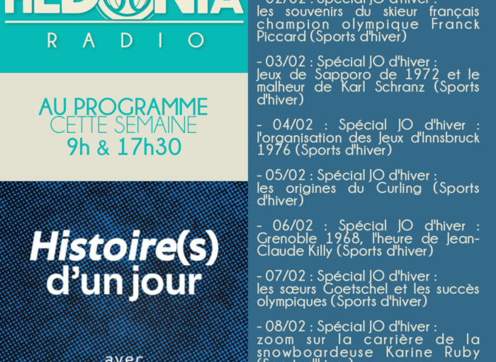 Spéciale JO d'hiver cette semaine - Mémoire sort