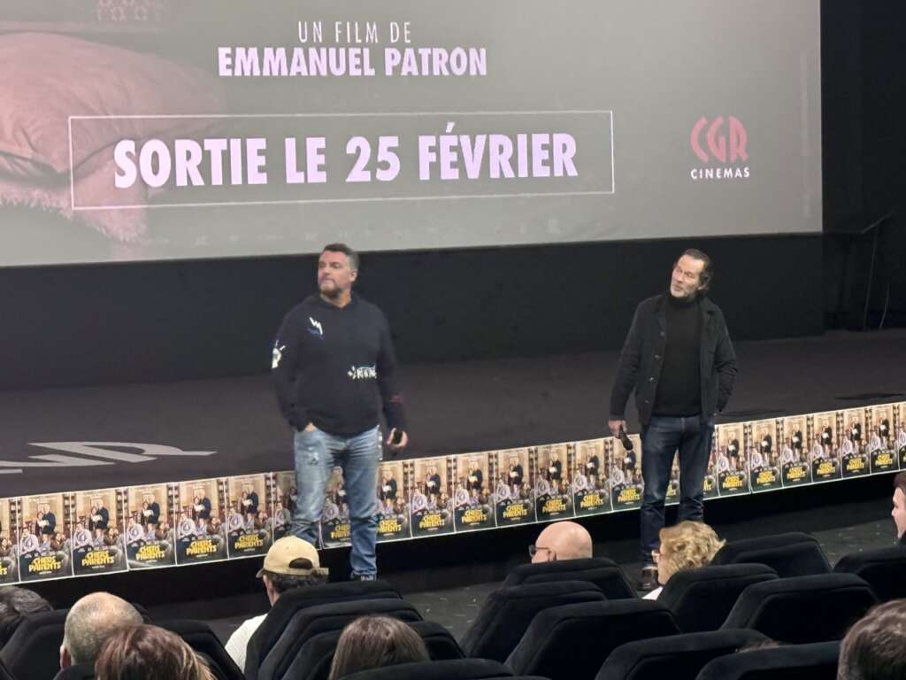 Arnaud Ducret et Emmanuel Patron répondent aux questions sur le film Chers Parents