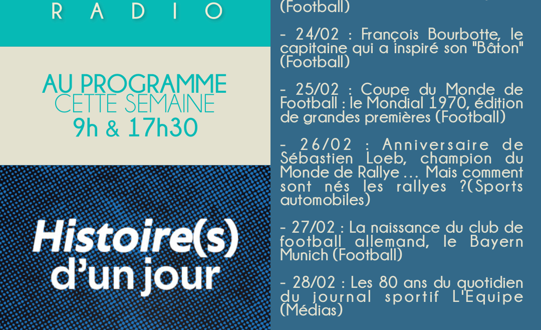 Guillaume Baret revient sur les exploits sportifs historiques