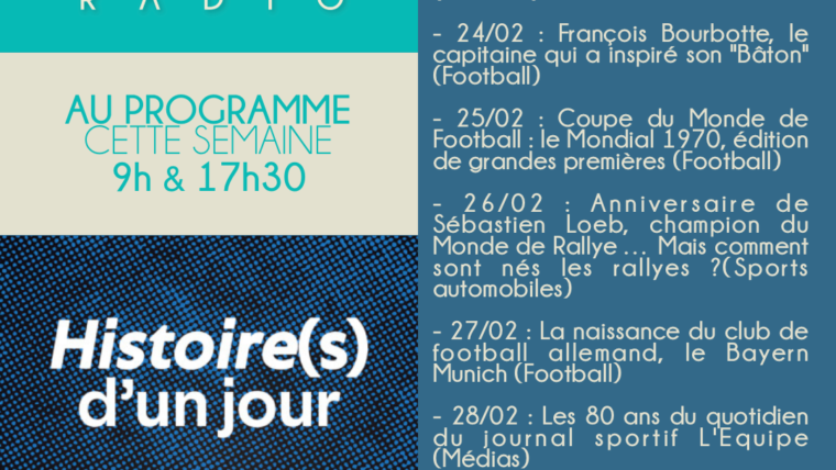 Guillaume Baret revient sur les exploits sportifs historiques