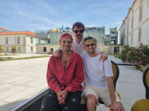 Rencontre avec Xavier Lacaille, Baptiste Drapeau et Bastos pour le film The Giaccomo