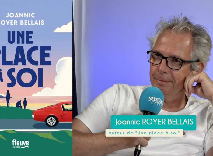 Interview de Joannic royer Bellais dans notre studio de podcast video de La Rochelle