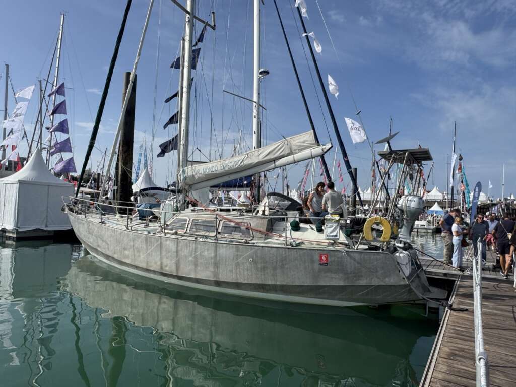 Le Northabout de Unu Mondo au Grand Pavois