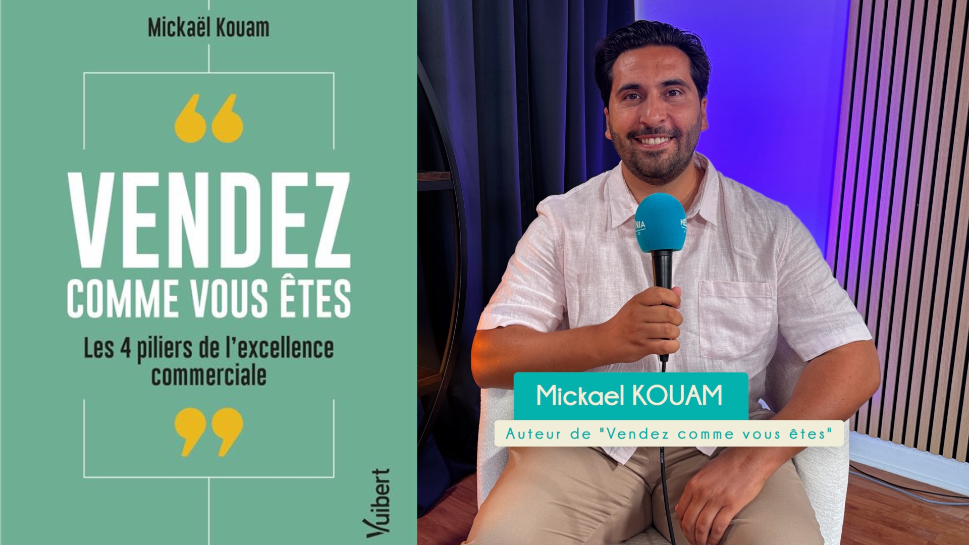 Mickael Kouam, Business Mentor et Auteur de "Vendez comme vous êtes"